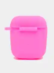 Розовый чехол для наушников Apple AirPods 1, 2, TWS i9s, i10, i12, i13, i14, i15, i100
