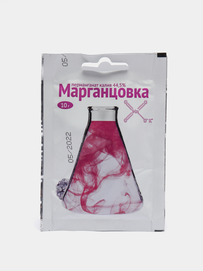 Марганцовка (перманганат калия 44,5%), 10 г