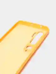 Желтый чехол с кольцом держателем для Xiaomi Mi CC9 Pro, Note 10