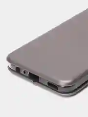 Серый чехол-книжка для Honor X8, магнитный