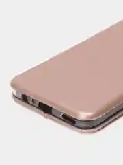 Розовый чехол-книжка для Honor X8, магнитный