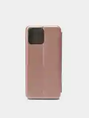 Розовый чехол-книжка для Honor X8, магнитный