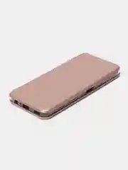 Розовый чехол-книжка для Honor X8, магнитный