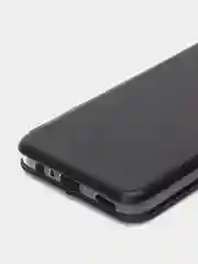 Черный чехол-книжка для Honor X8, магнитный