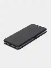 Черный чехол-книжка для Honor X8, магнитный