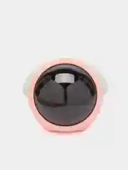 Розовый настольный будильник-ночник Emoji, электронный