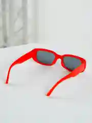 Красный очки солнцезащитные женские квадратные