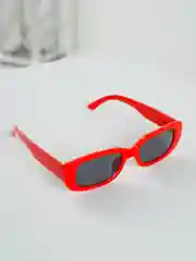 Красный очки солнцезащитные женские квадратные