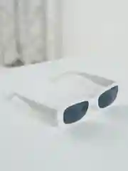 Белый очки солнцезащитные женские квадратные