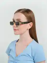 Белый солнцезащитные очки