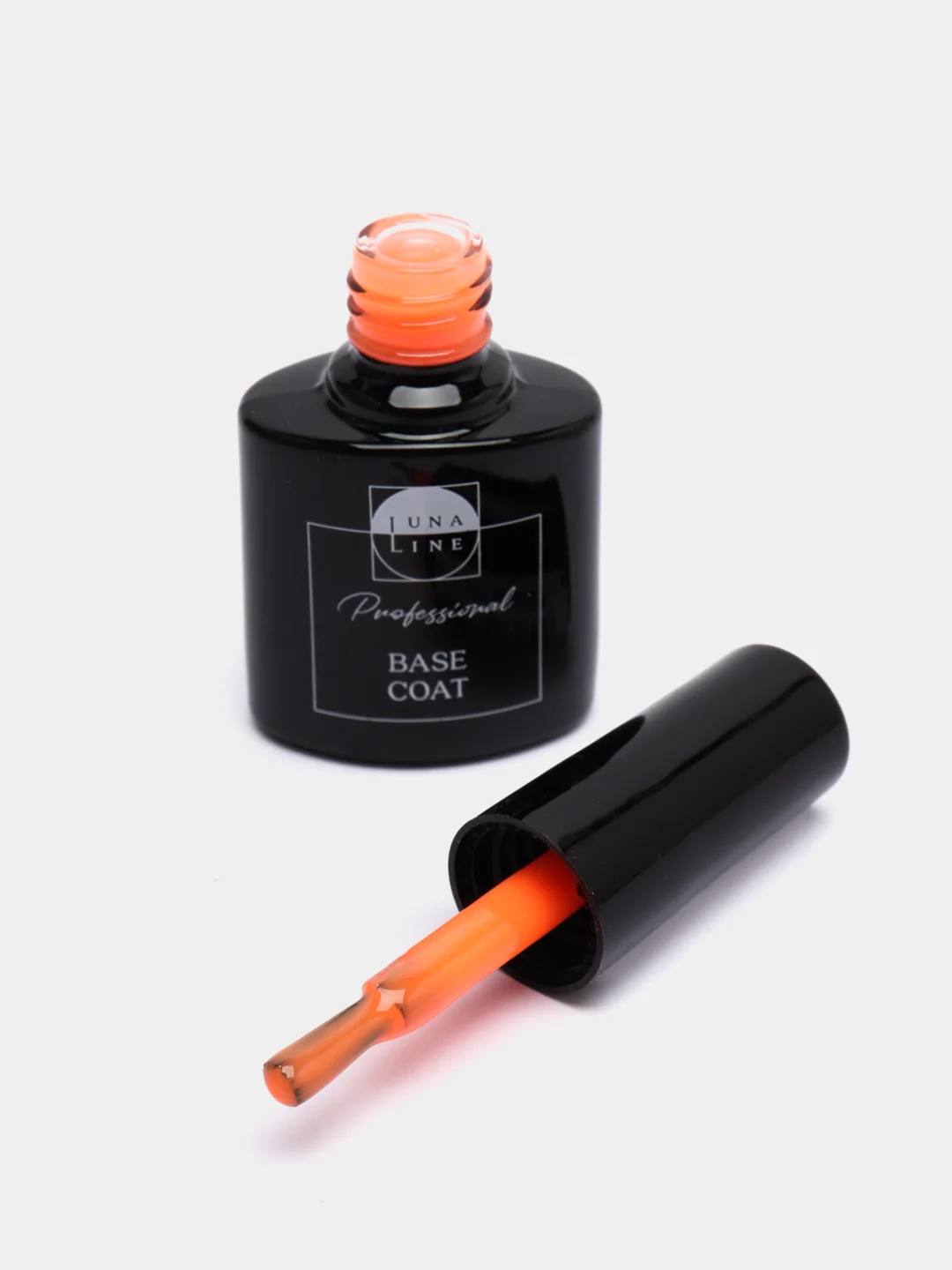 Базовое покрытие LunaLine Rubber Neon, неон,каучуковая база для ногтей
