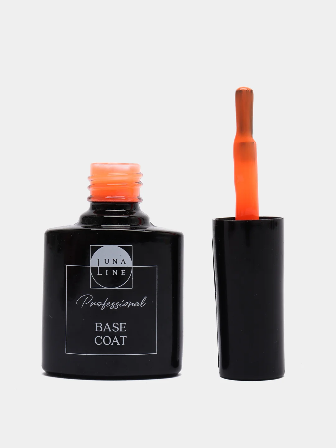 Базовое покрытие LunaLine Rubber Neon, неон,каучуковая база для ногтей