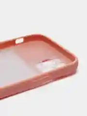 Розовый чехол с защитой камеры для iPhone 12 / 12  PRO  (Матовый Чехол)