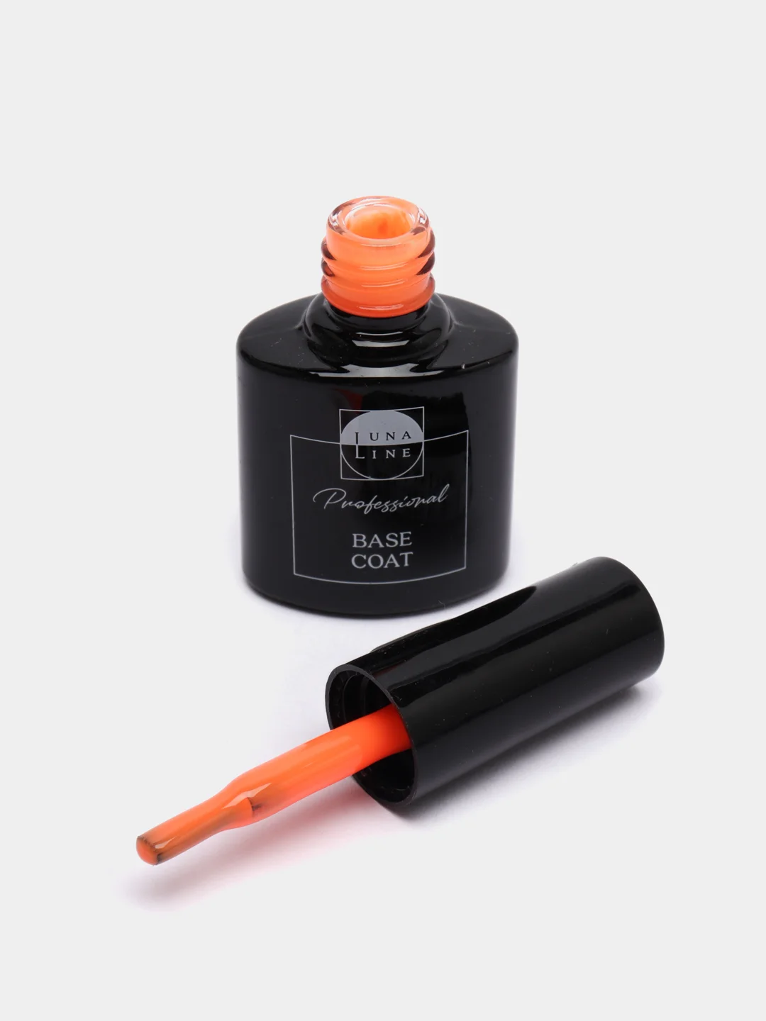 Базовое покрытие LunaLine Rubber Neon, неон,каучуковая база для ногтей