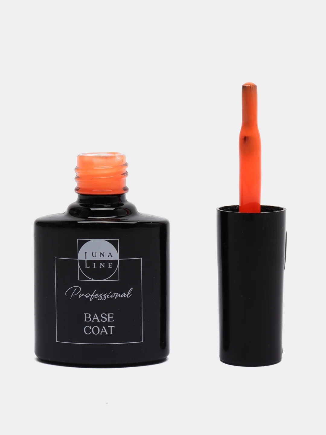 Базовое покрытие LunaLine Rubber Neon, неон,каучуковая база для ногтей