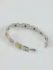 Голубой медный магнитный браслет