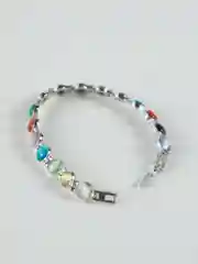Бирюзовый медный магнитный браслет