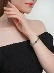 Бирюзовый медный магнитный браслет