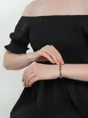 Зеленый медный магнитный браслет