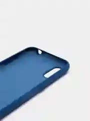 Синий чехол Silicone cover для Samsung Galaxy A01/M01