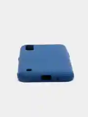 Синий чехол Silicone cover для Samsung Galaxy A01/M01