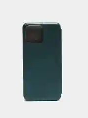 Зеленый чехол-книжка для Honor X8, магнитный