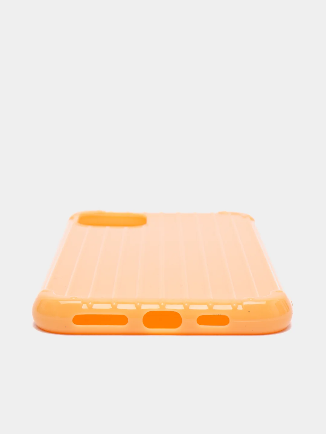 Желтый чехол для iPhone 6 / 6s, 6 / 6s Plus, 7 / 8, 7 / 8 Plus, X / XS, XS MAX, XR, 11, 11 Pro, 11 Pro Max, 8 цветов, силиконовый, ребристый