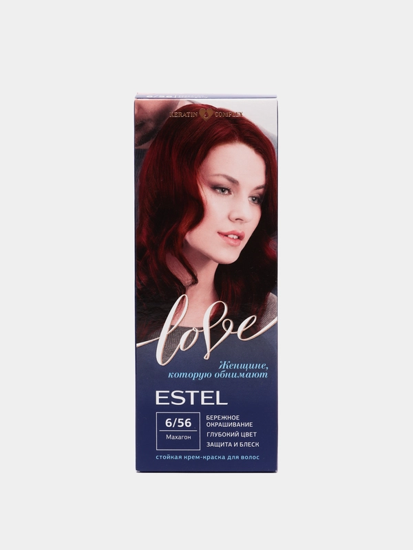 Estel Стойкая крем-краска для волос Love тон 6/56 Махагон EL6/56