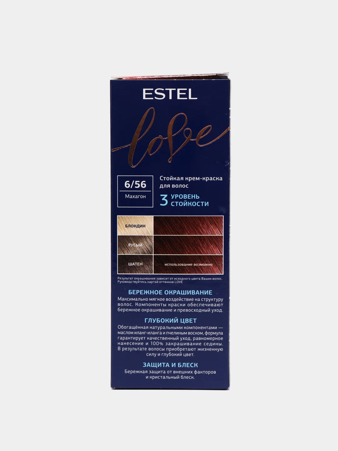 Estel Стойкая крем-краска для волос Love тон 6/56 Махагон EL6/56