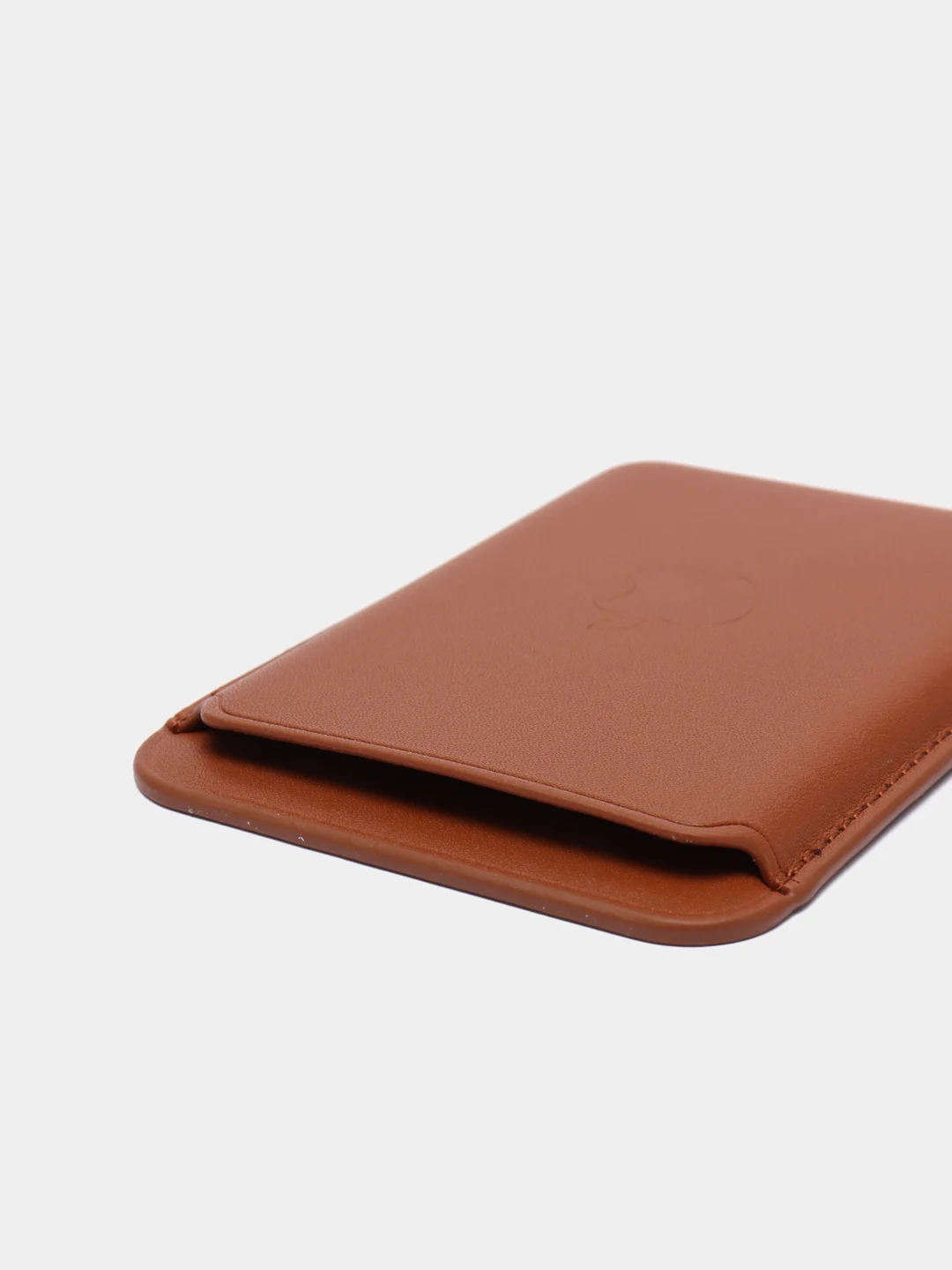 Медный картхолдер на iPhone, с поддержкой MagSafe Leather Wallet