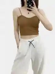 Бежевый топ