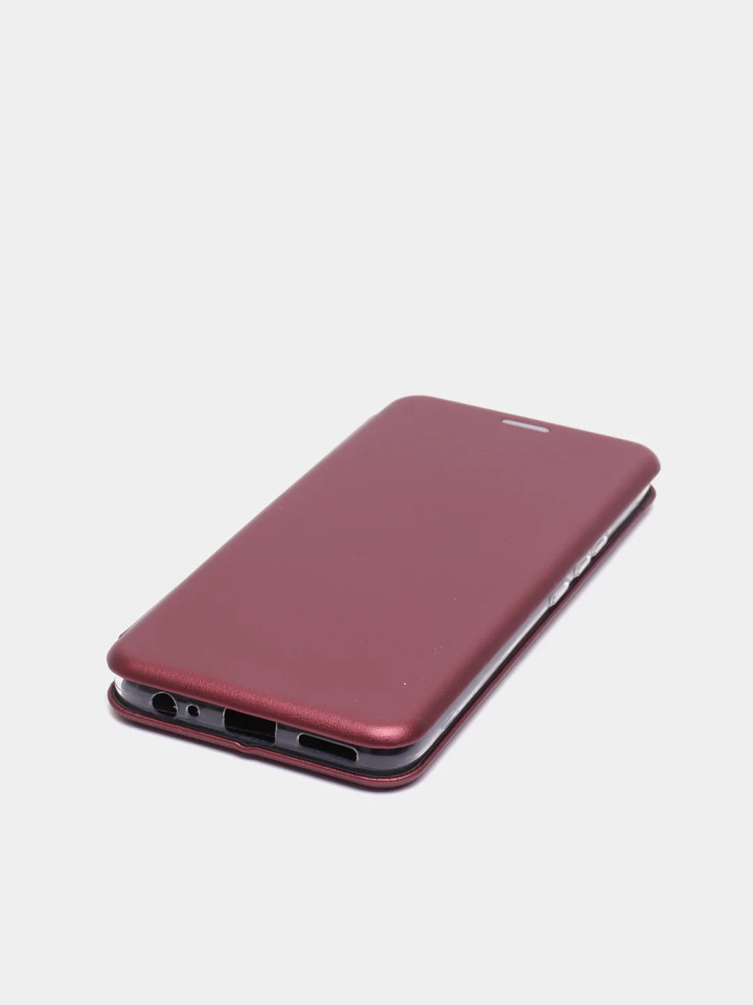 Бордовый чехол-книжка для TECNO POP 5 LTE