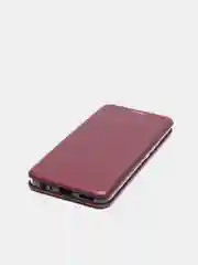Бордовый чехол-книжка для TECNO POP 5 LTE