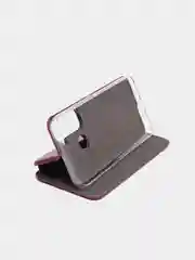 Бордовый чехол-книжка для TECNO POP 5 LTE