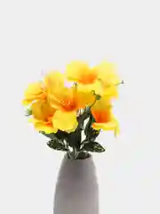 Желтый искуственные цветы Фрезии