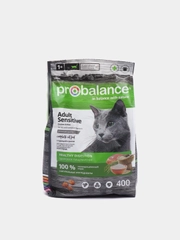 Сухой корм для кошек ProBalance Sensitive, с курицей, с рисом, 400 г