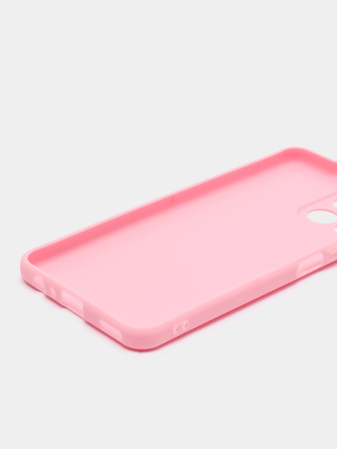 Розовый чехол для Honor X8, силиконовый