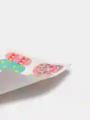 Лазурный слайдеры для ногтей, нейл-дизайн, разноцветные наклейки для маникюра и педикюра