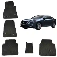 Автомобильные ЕВА коврики для MAZDA 6 GJ 3 поколение / Мазда 6 Г Джей (3 поколение)