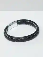 Черный браслет мужской