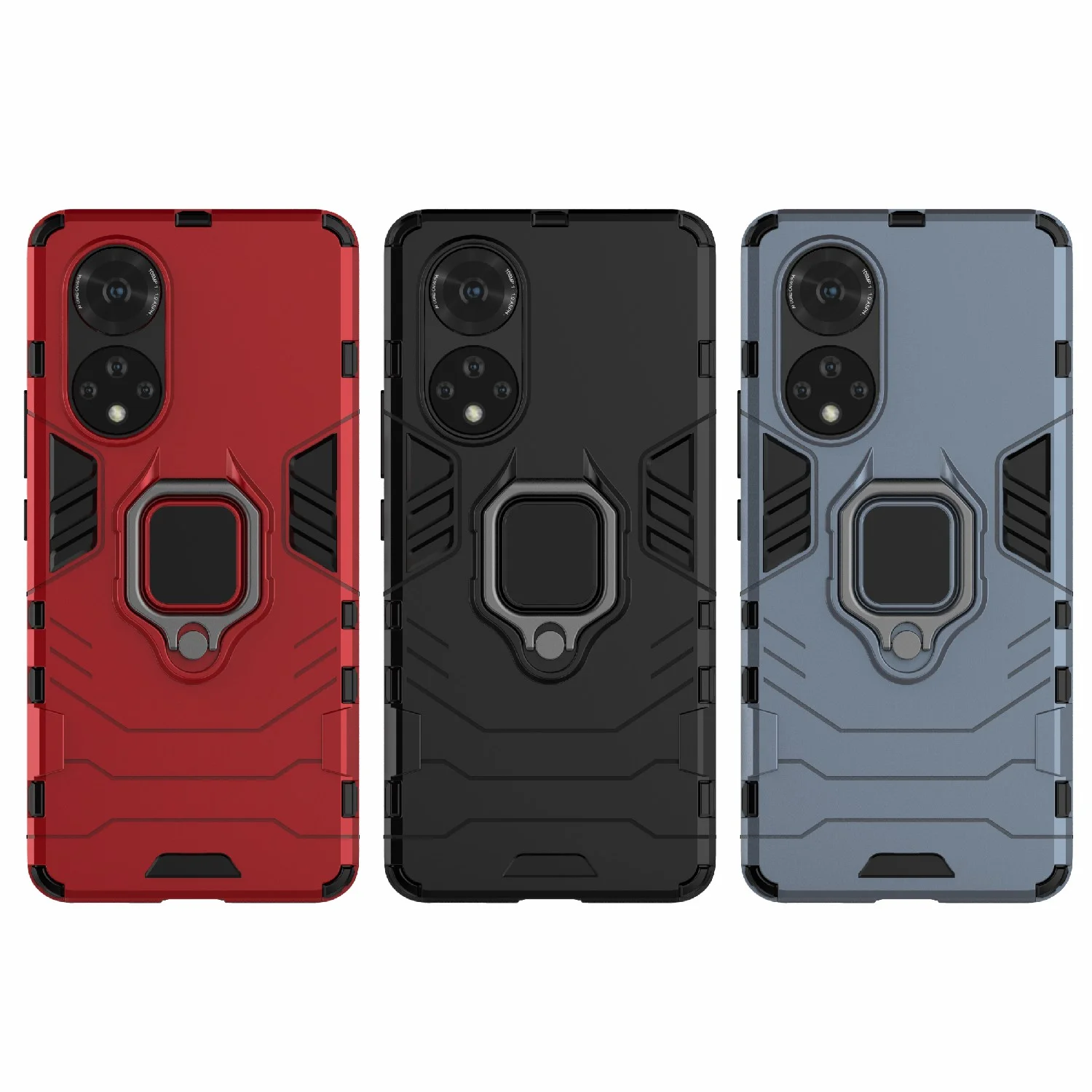 Красный чехол противоударный  на Honor 50 и Huawei Nova 9 (Хонор 50 и Нова 9)