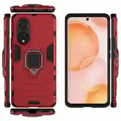 Красный чехол противоударный  на Honor 50 и Huawei Nova 9 (Хонор 50 и Нова 9)