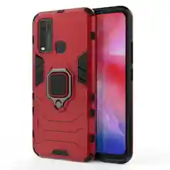 Чехол противоударный с кольцом-держателем на Vivo Y30 (Виво У30)
