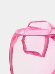 Розовый корзина для игрушек