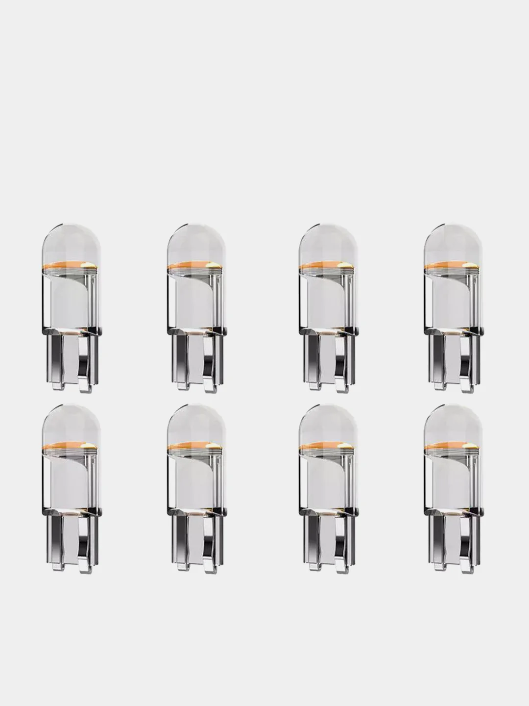 Светодиодные LED габаритные лампочки лампы/огни/габаритки T10 W5W  белый цвет 6 - 16 V