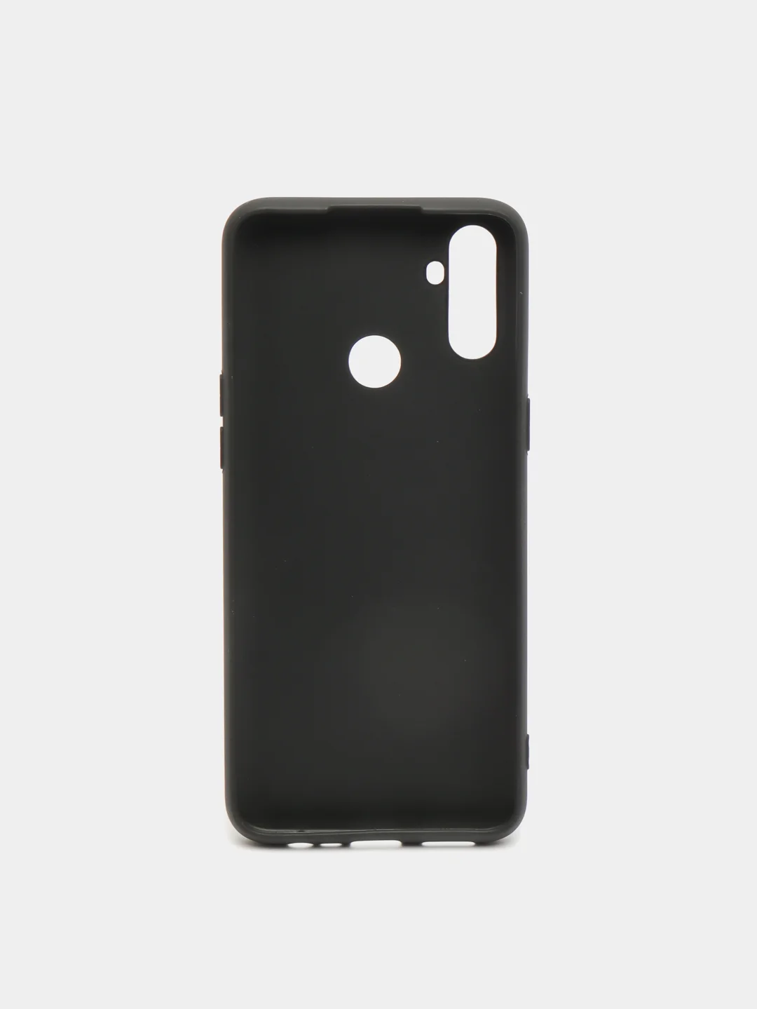 Чехол Realme C3 (Реалми С3), черный, силиконовый