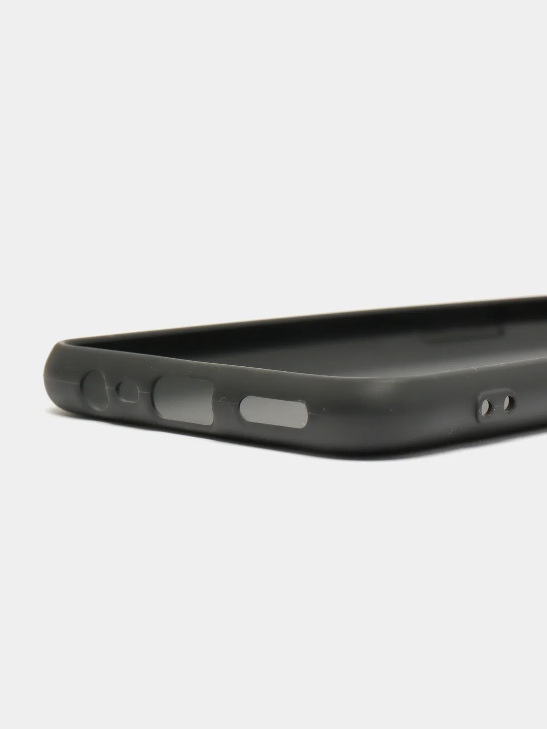 Чехол Realme C3 (Реалми С3), черный, силиконовый