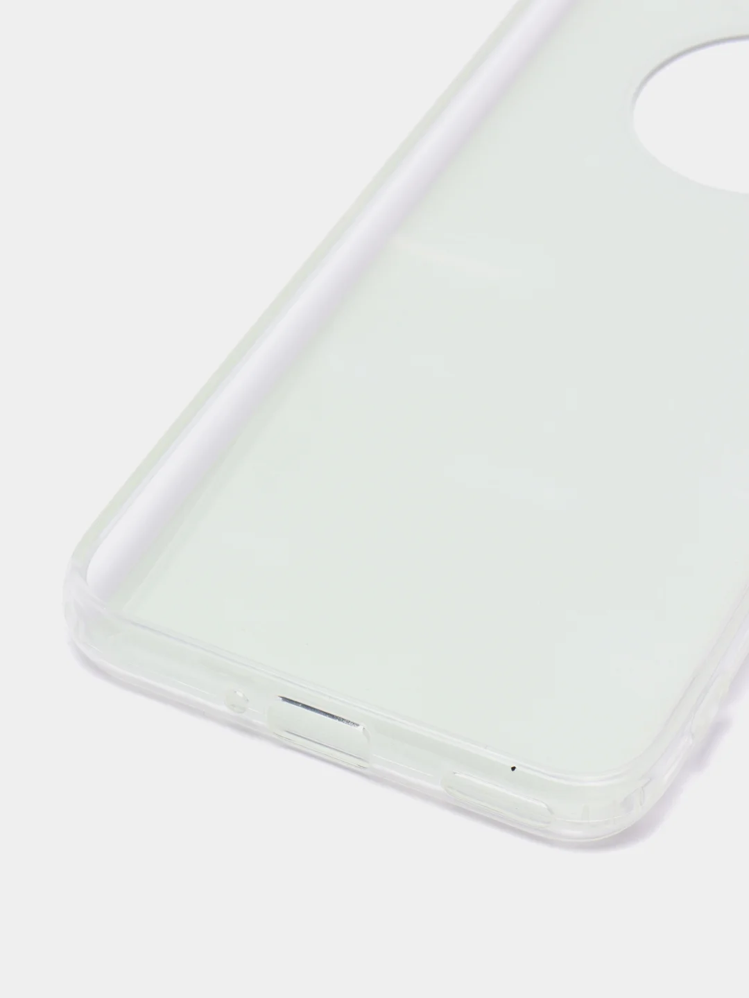 Серый меланж чехол Huawei Honor 50 Lite, Хуавей Хонор 50 Лайт, силиконовый, с рисунком