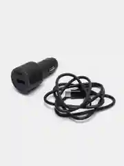 Черный автомобильное зарядное устройство Xiaomi Car Charge 1A1C 100W, CC07ZM