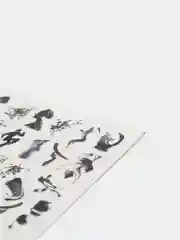 Вишнёвый наклейки водные для дизайна ногтей